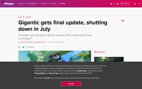 Gigantic gets final update, shutting down in July - Polygon