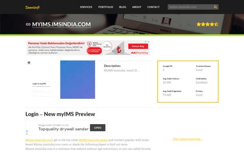 Welcome to Myims.imsindia.com - Login – New myIMS Preview