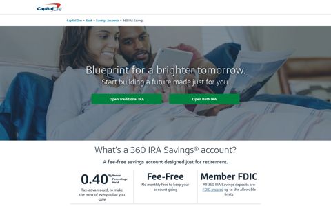 360 IRA Online Savings Account and Rates | Capital One
