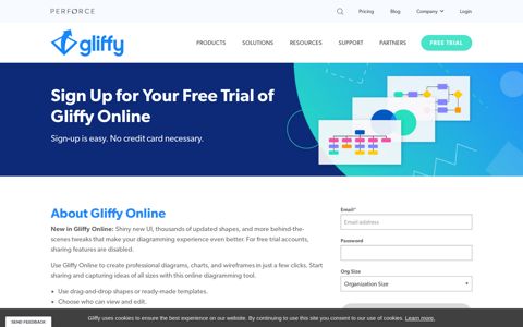 Sign Up for Gliffy Online | Gliffy