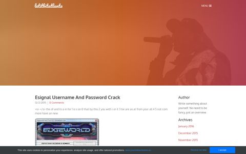 Esignal Username And Password Crack - letitbitatlanta