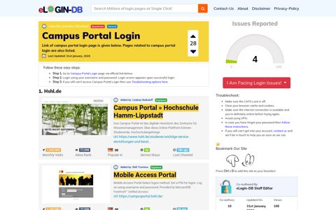 Campus Portal Login