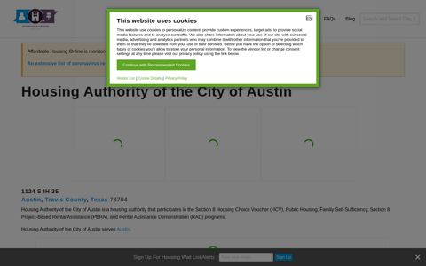 Housing Authority of the City of Austin, TX | Public Housing ...