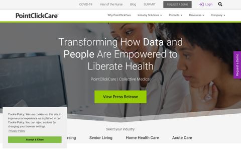 PointClickCare: Cloud-Based Healthcare Software Provider