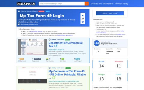 Mp Tax Form 49 Login - Logins-DB