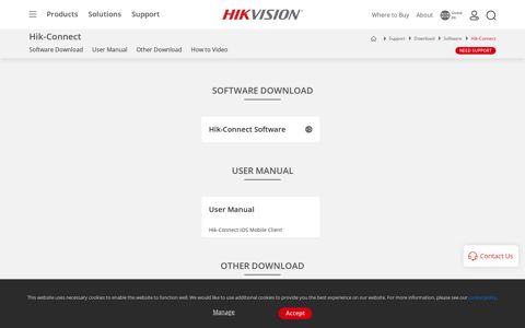 Hik-Connect | Software | Hikvision