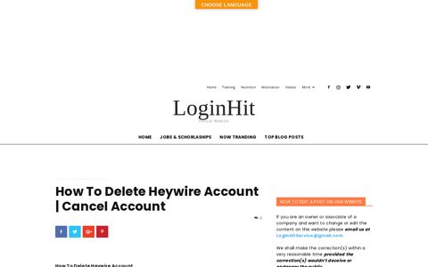 How To Delete Heywire Account | Cancel Account - LOGINHIT