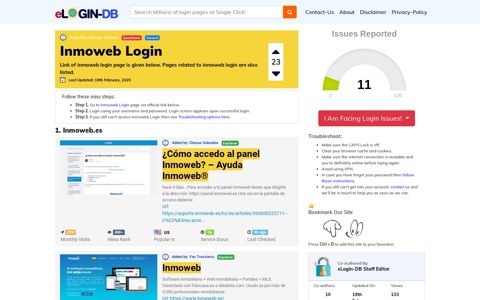 Inmoweb Login - A database full of login pages from all over ...