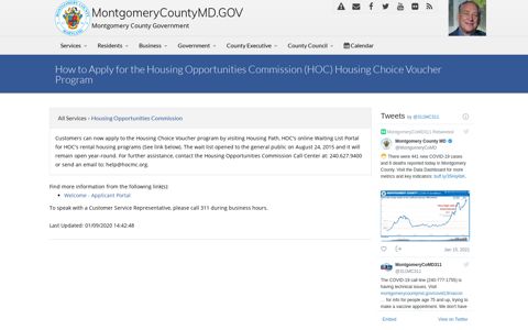 How to Apply for the Housing Opportunities Commission (HOC)