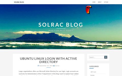 Ubuntu Linux login with Active Directory - SOLRAC Blog