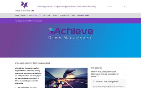 Achieve Driver Management | Fleet Service GB