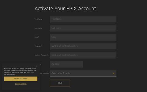 Activate Your EPIX Account - EPIX | Hit Movies, TV Series and ...