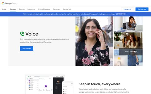 Google Voice by Google Workspace | Google Cloud