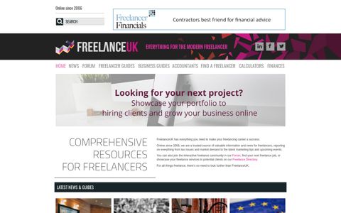 Freelance UK :: Everything for the creative freelancer
