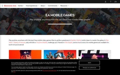 Mobile Video Games - Official EA Site