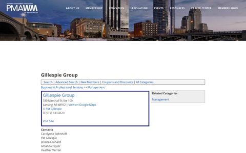 Gillespie Group - Property Management Association of West ...