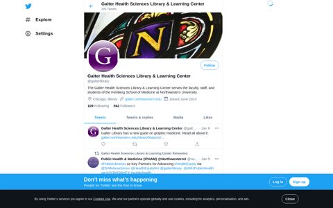 Galter Health Sciences Library & Learning Center ... - Twitter