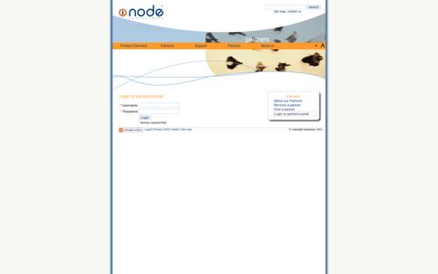 Login to partners portal - iNODE connectware