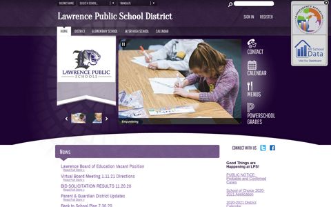 Lawrence Public School District / Homepage