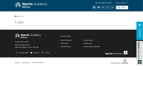 Login - Harris Academy Merton