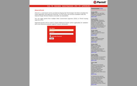 ePermit - Dagang Net Technologies Sdn Bhd