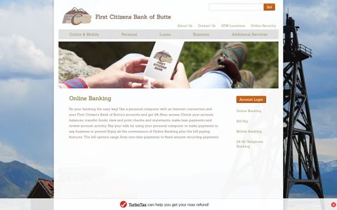 Online & Mobile - Online Banking - First Citizens Bank of Butte