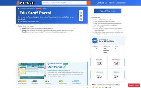 Edu Staff Portal