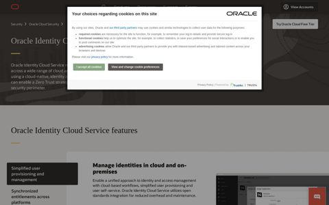 Identity Cloud Service | Oracle