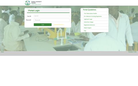 Federal University Wukari - Portal