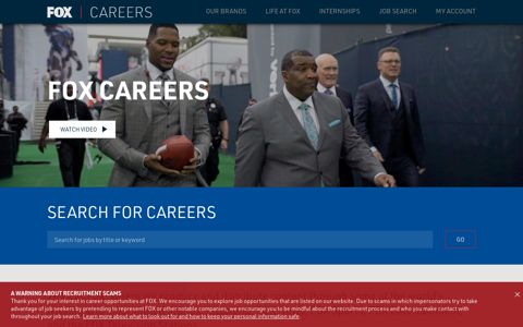 FOX Careers – Jobs in Sports, News, Entertainment and More