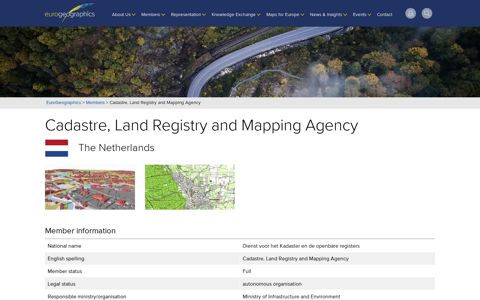 Cadastre, Land Registry and Mapping Agency ...