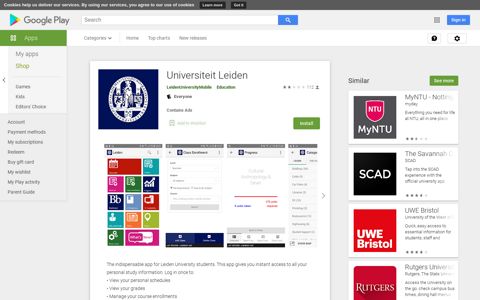 Universiteit Leiden - Apps on Google Play