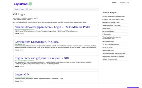 Gfk Login members.knowledgepanel.com - Login - IPSOS ...