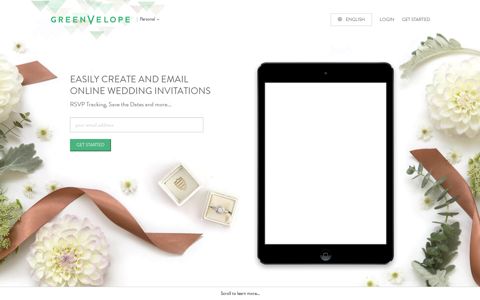 Email Online Wedding Invitations that WOW! | Greenvelope.com