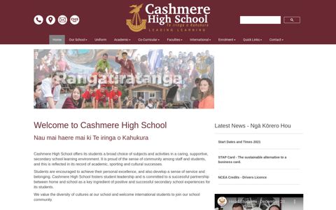 Cashmere High School - Home