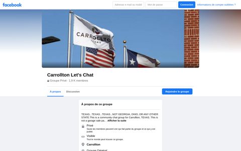 Carrollton Let's Chat | Facebook