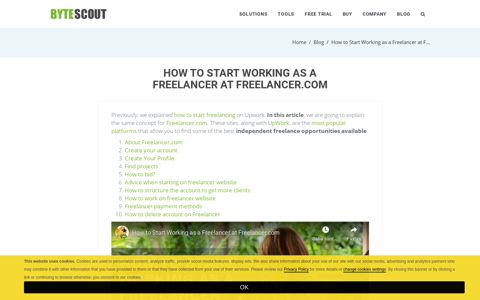 How to Create Freelancer Account, Make a Free Account ...