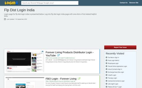 Flp Dist Login India - Loginii.com