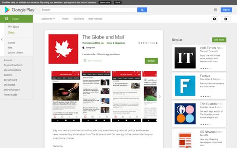 The Globe and Mail: News - Apps on Google Play
