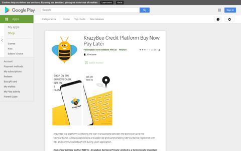 KrazyBee Student Credit Platform Buy Now Pay Later - Apps ...