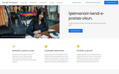 Custom Business Email | Google Workspace