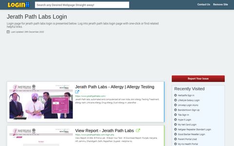 Jerath Path Labs Login - Loginii.com