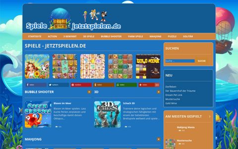 Spiele - jetztspielen.de - Online Spiele kostenlos jetzt spielen ...
