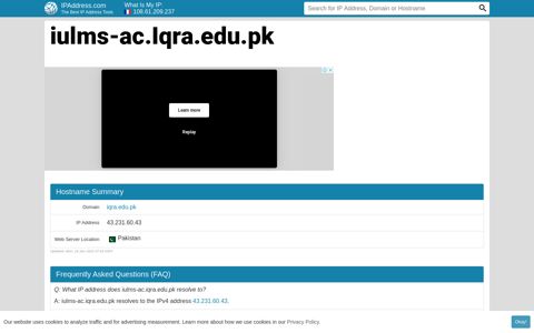 iulms-ac.Iqra.edu.pk : IU Learning Management System: Login ...