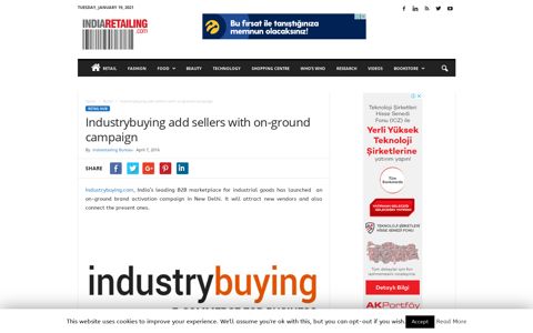 Industrybuying add sellers with on-ground campaign ...