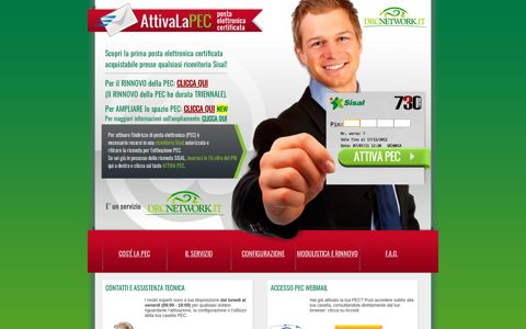 AttivalaPEC - PEC: Posta elettronica certificata - Home Page