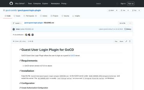 gocd-guest-login-plugin/README.md at master · gocd-contrib ...