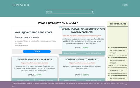 www homeaway nl inloggen - General Information about Login