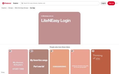 LiteNEasy Login | App login, Lockscreen, Login - Pinterest