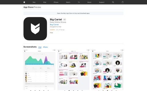 ‎Big Cartel on the App Store